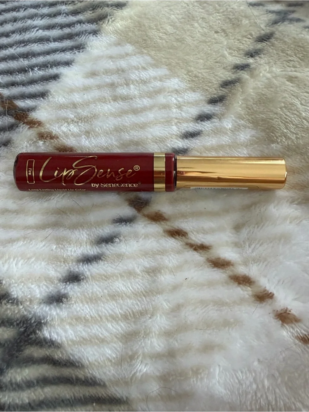 SeneGence Fire lipsense- Deep Red